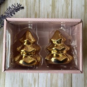 Peppermint and Pine Gold Tree Shakers